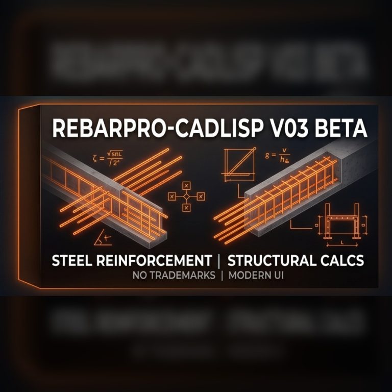 RebarPro - Donatı metrajı, ağırlık ve poz numaraları saniyeler içinde.